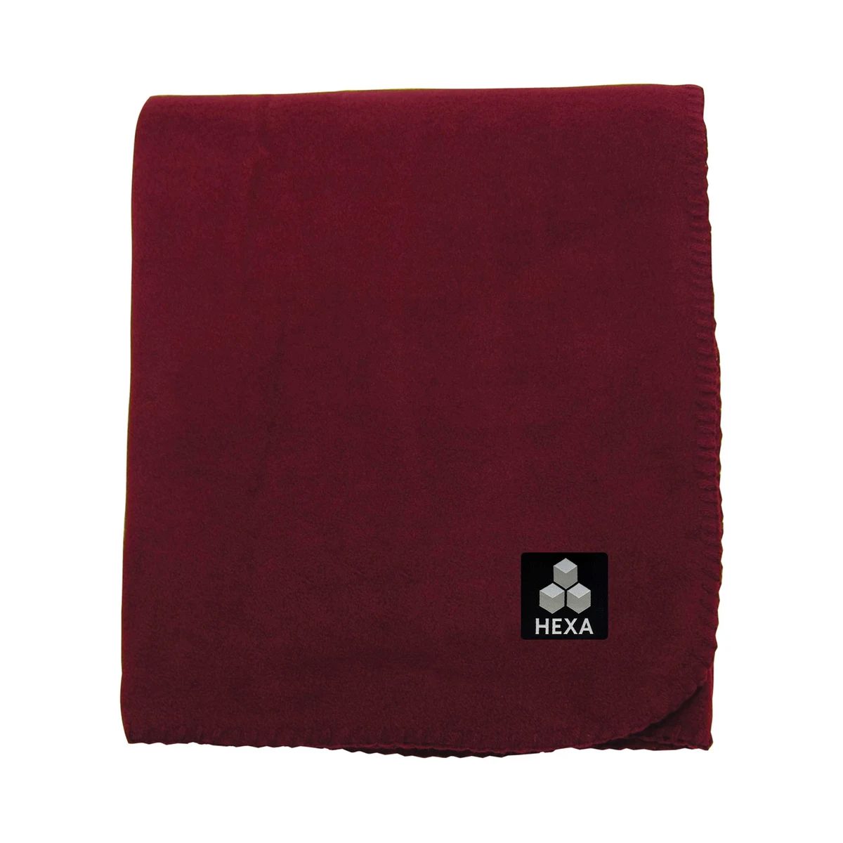 Fleece Blanket w/ Woven Patch 1