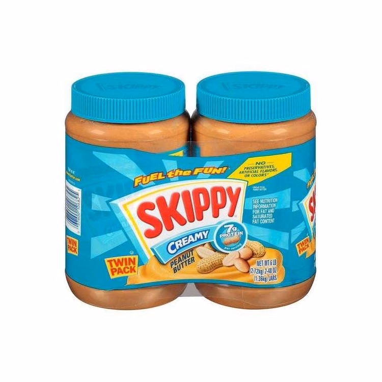 Skippy Peanut Butter - Creamy Twin Pack