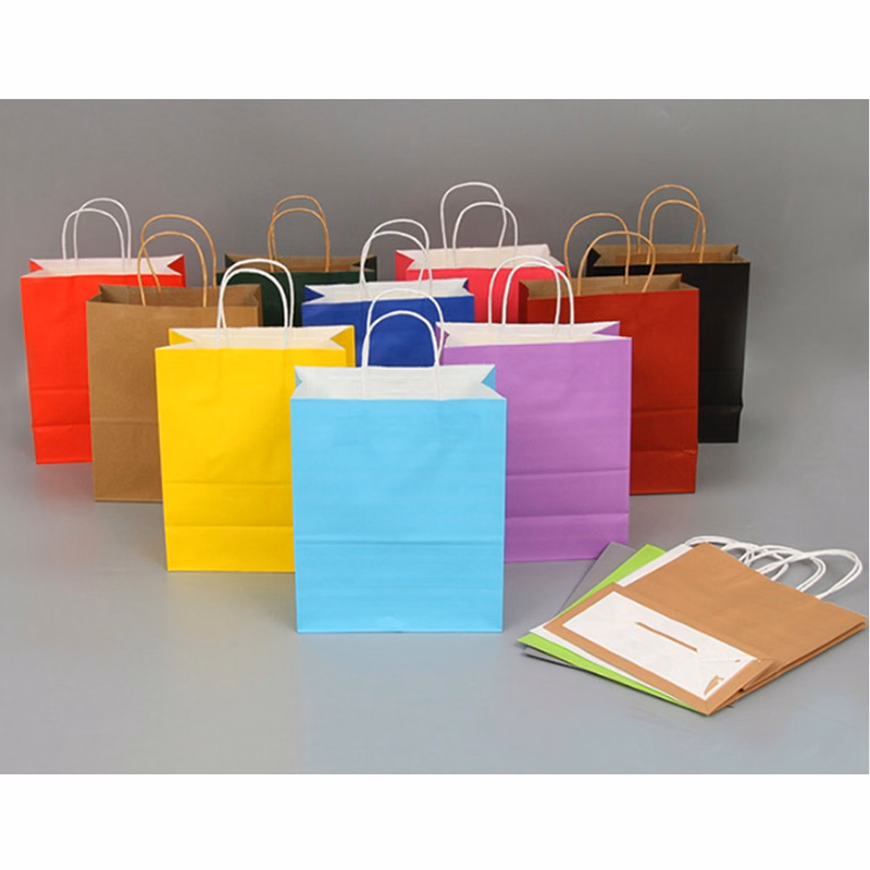 Kraft Paper Shopping Hand Bag