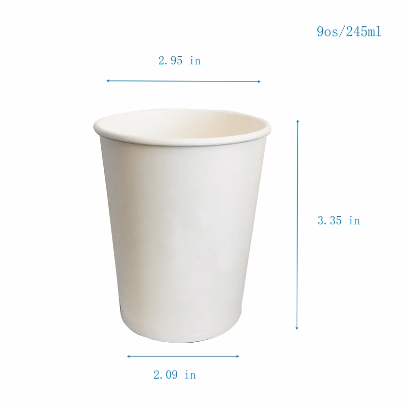 Sturdy And Safe 9oz Disposable Cups