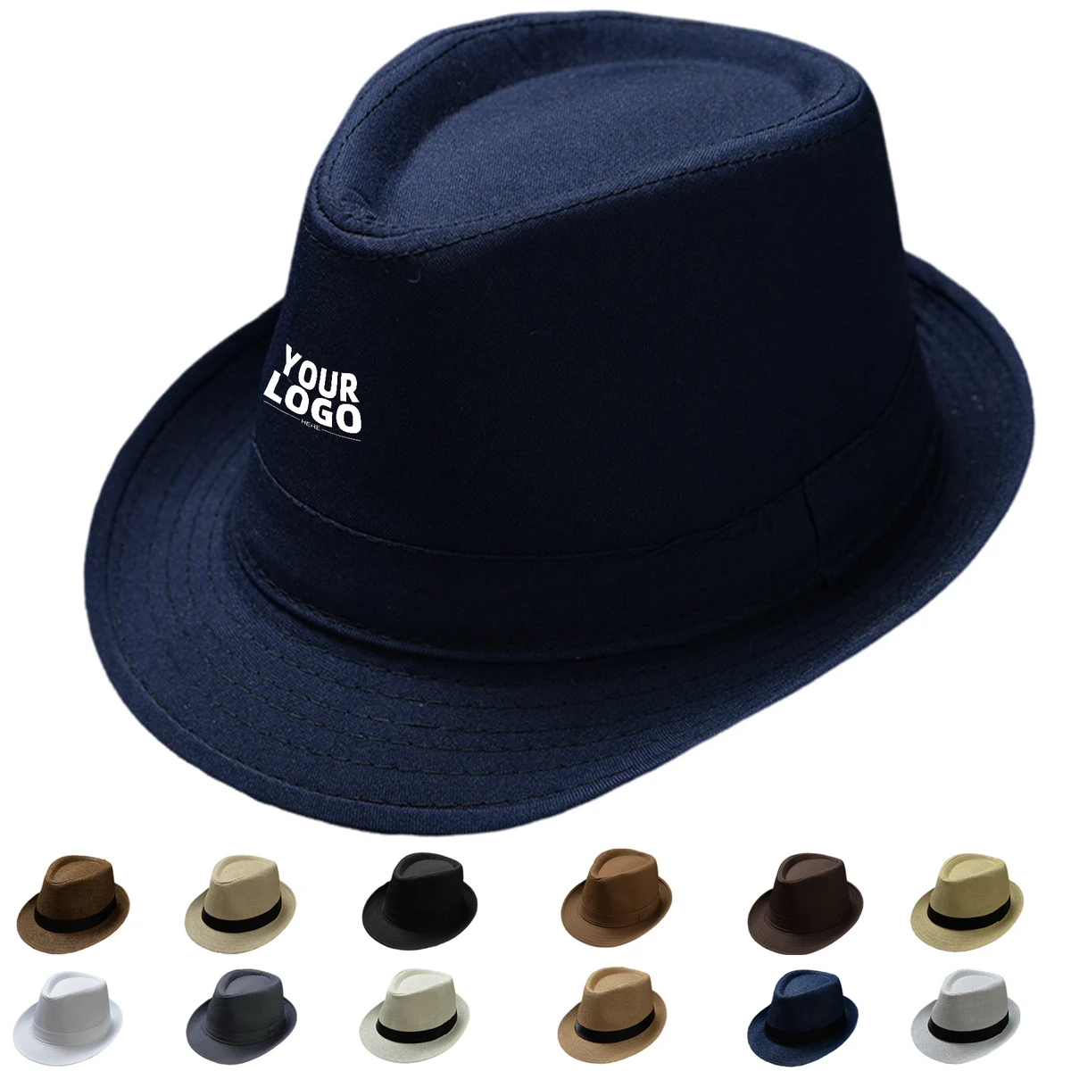 Manhattan Structured Trilby Fedora Hat 1