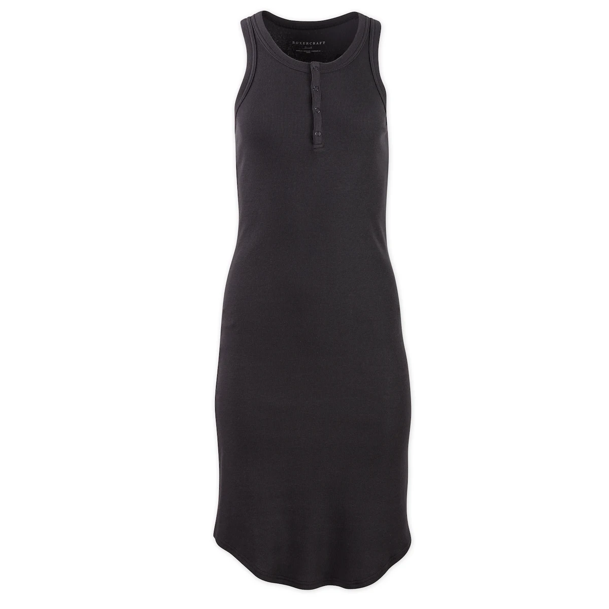 BOXERCRAFT VIVIAN RIB MIDI DRESS 1