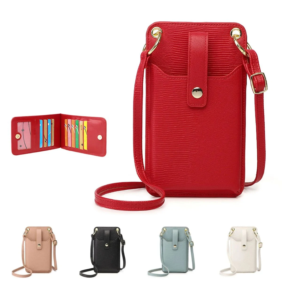 PU Leather Cell Phone Purse 1
