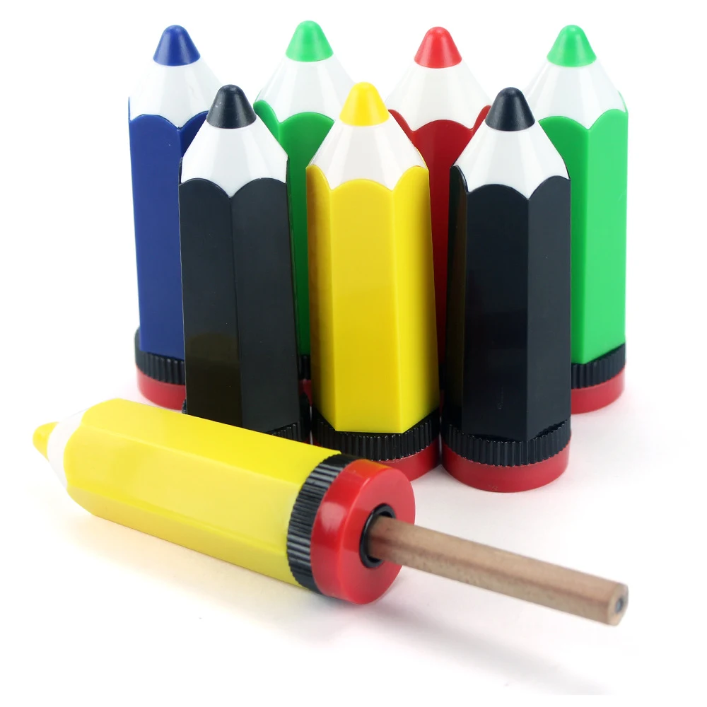 Pencil Shape Manual Pencil-Sharpener Single Hole 1