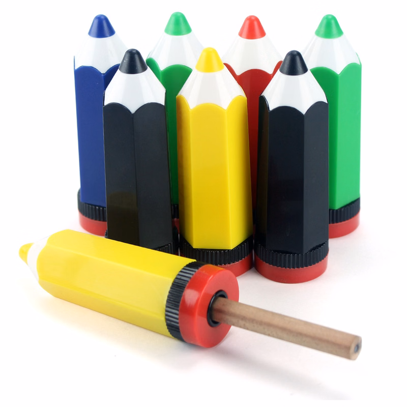 Pencil Shape Manual Pencil-Sharpener Single Hole