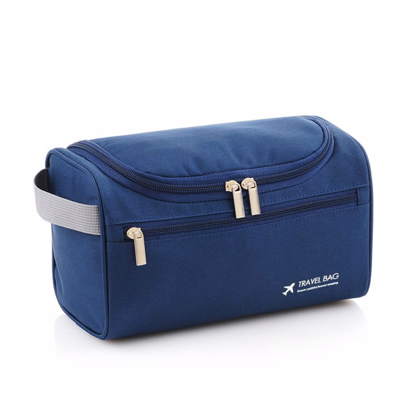Large Oxford Toiletry Organizer Duffel Bag