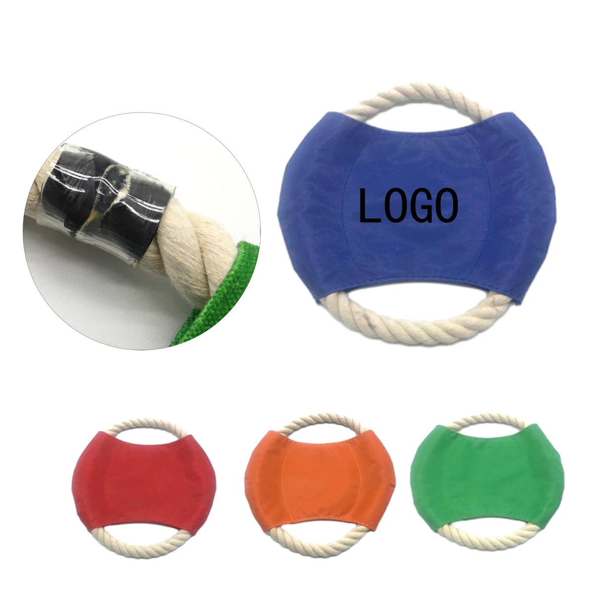 Pet Cotton Rope Flying Disc Toy 1