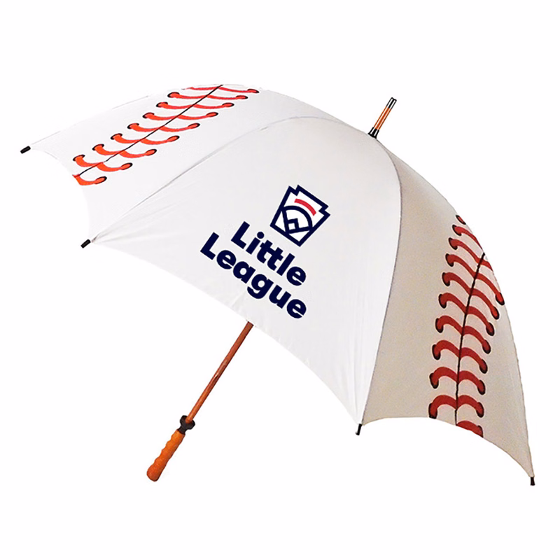 Sporty Wood Shaft Baseball Golf Umbrella