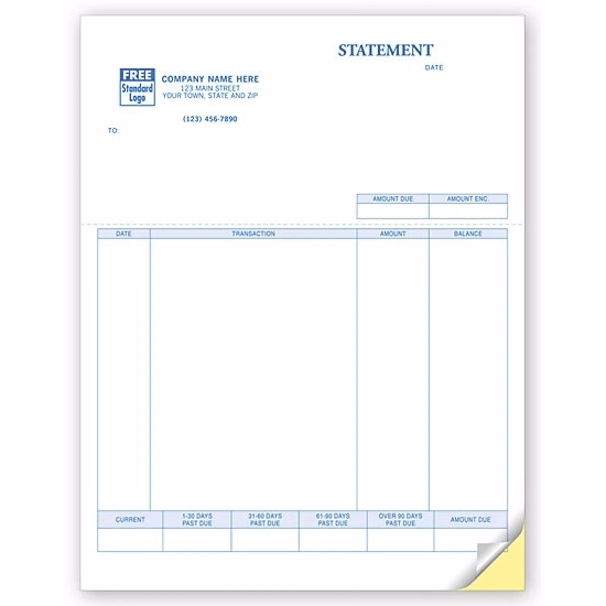 Statements, Laser, Classic with Perforation