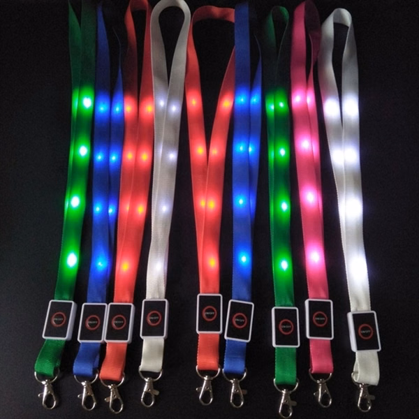 LED Lanyard with Ring