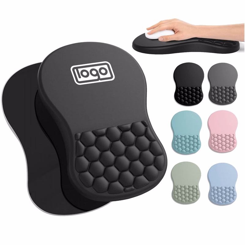 Ergonomic Mouse Pad w/ Wrist Rest