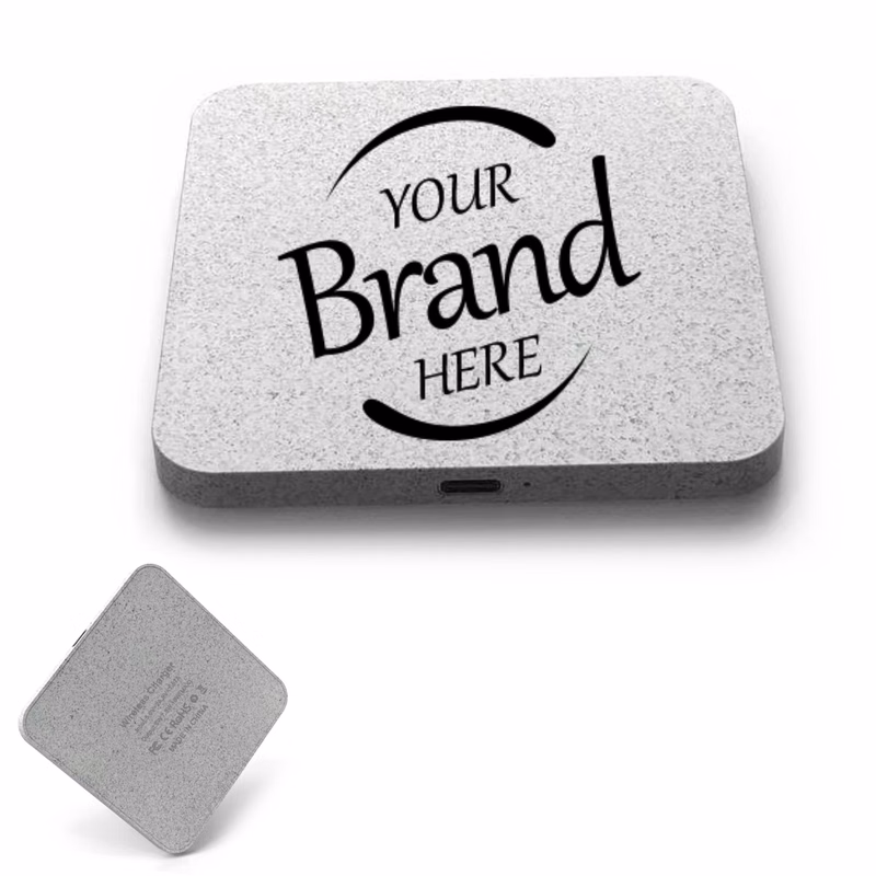 Plastic Square Wireless Charging Pad