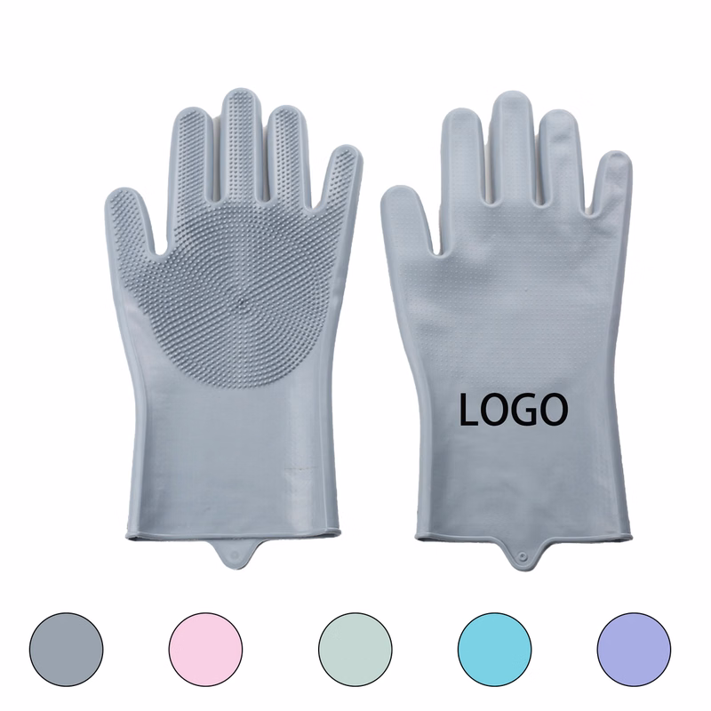 Silicone Dishwashing Gloves MOQ50