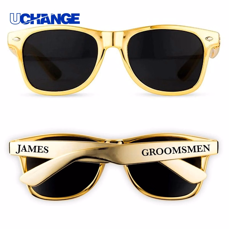 Personalized Metallic Sunglasses for Events