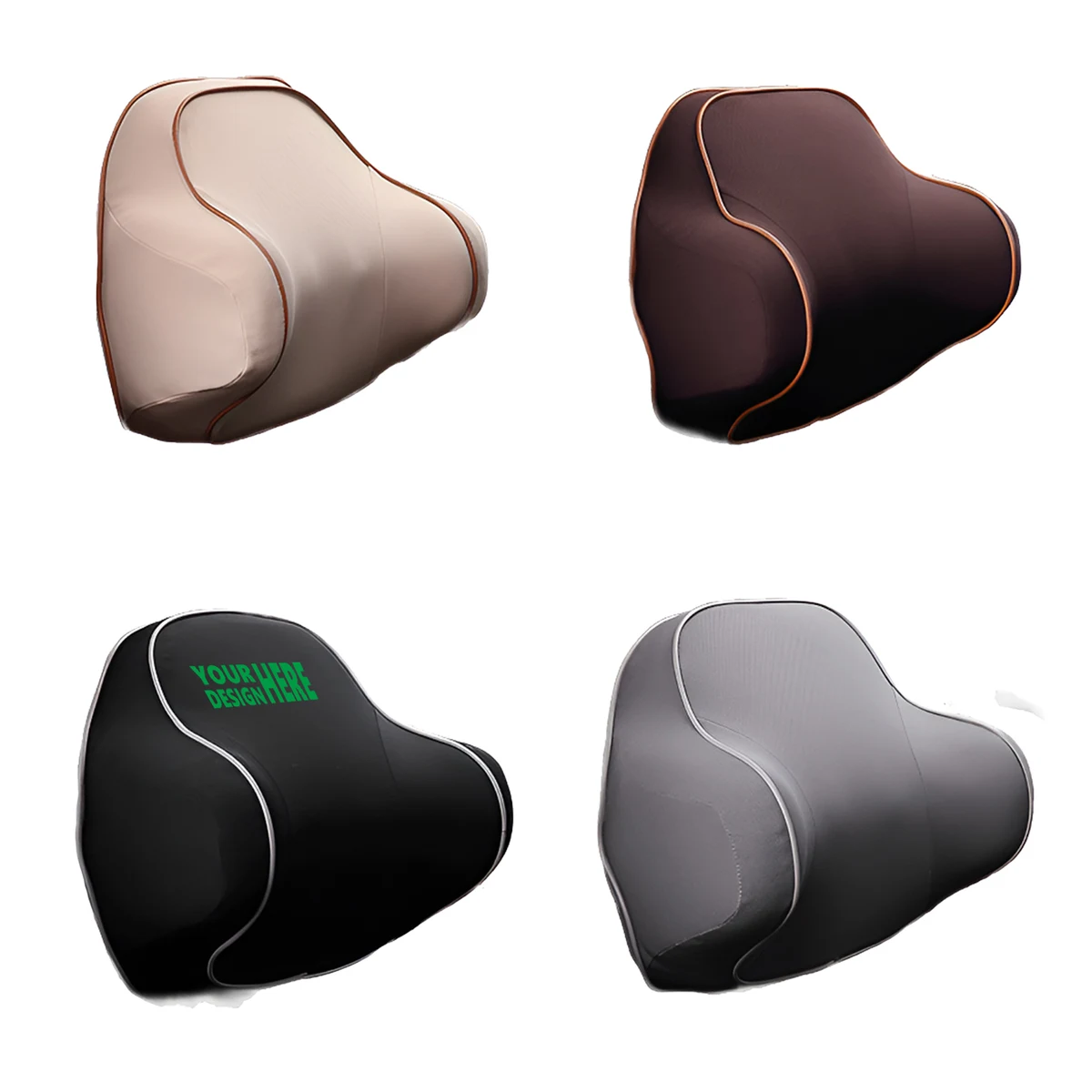 MOQ50 Custom Memory Foam Neck Support Pillow for Cars 1