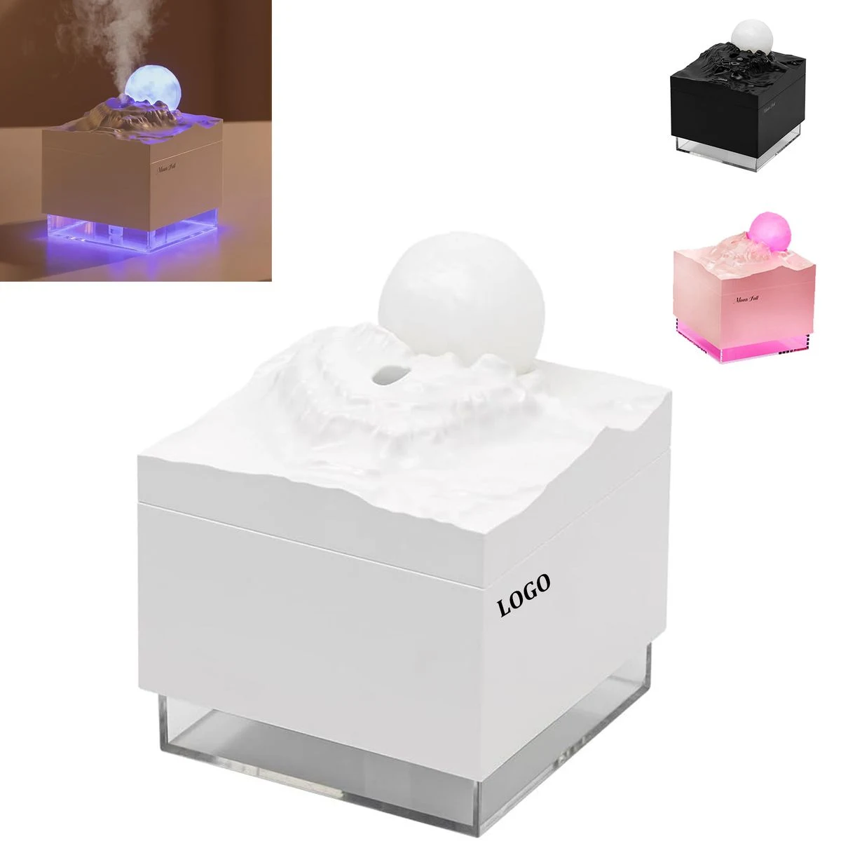 Desktop humidifier and lamp 1