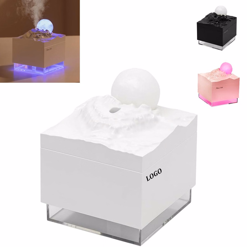 Desktop humidifier and lamp