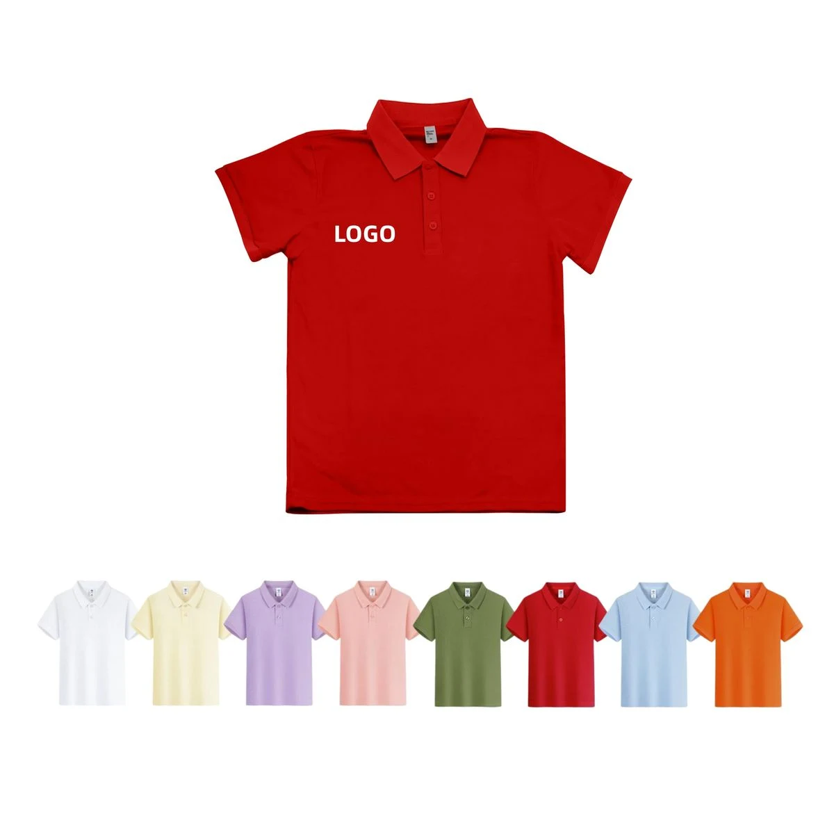 Unisex Short Sleeve Polo Shirt 1