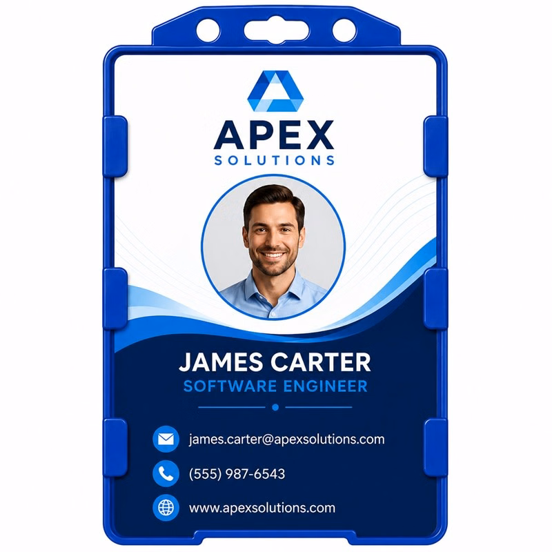 Plastic Insert Badge Holder