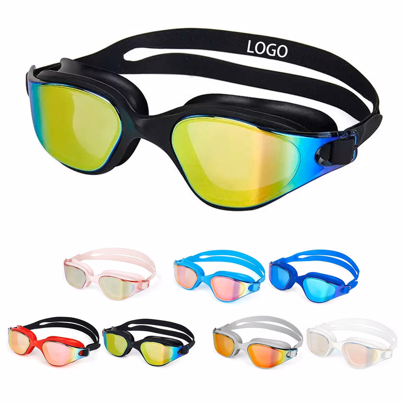 Colorful Adult Swimming Goggles