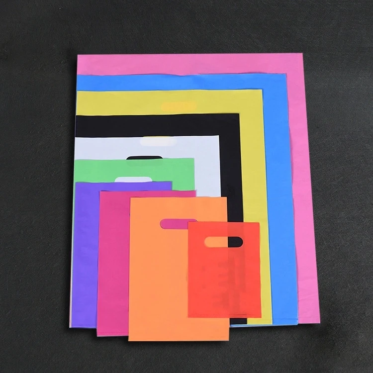 Die Cut PE Plastic Bag 1