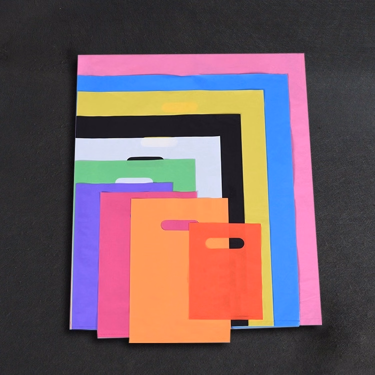 Die Cut PE Plastic Bag