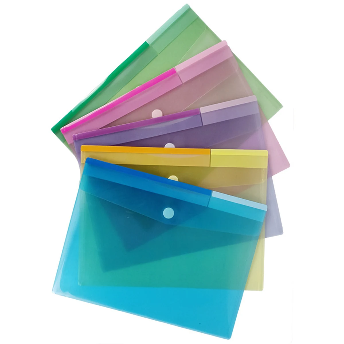 Hook And Loop PP Folder Document Bag 1