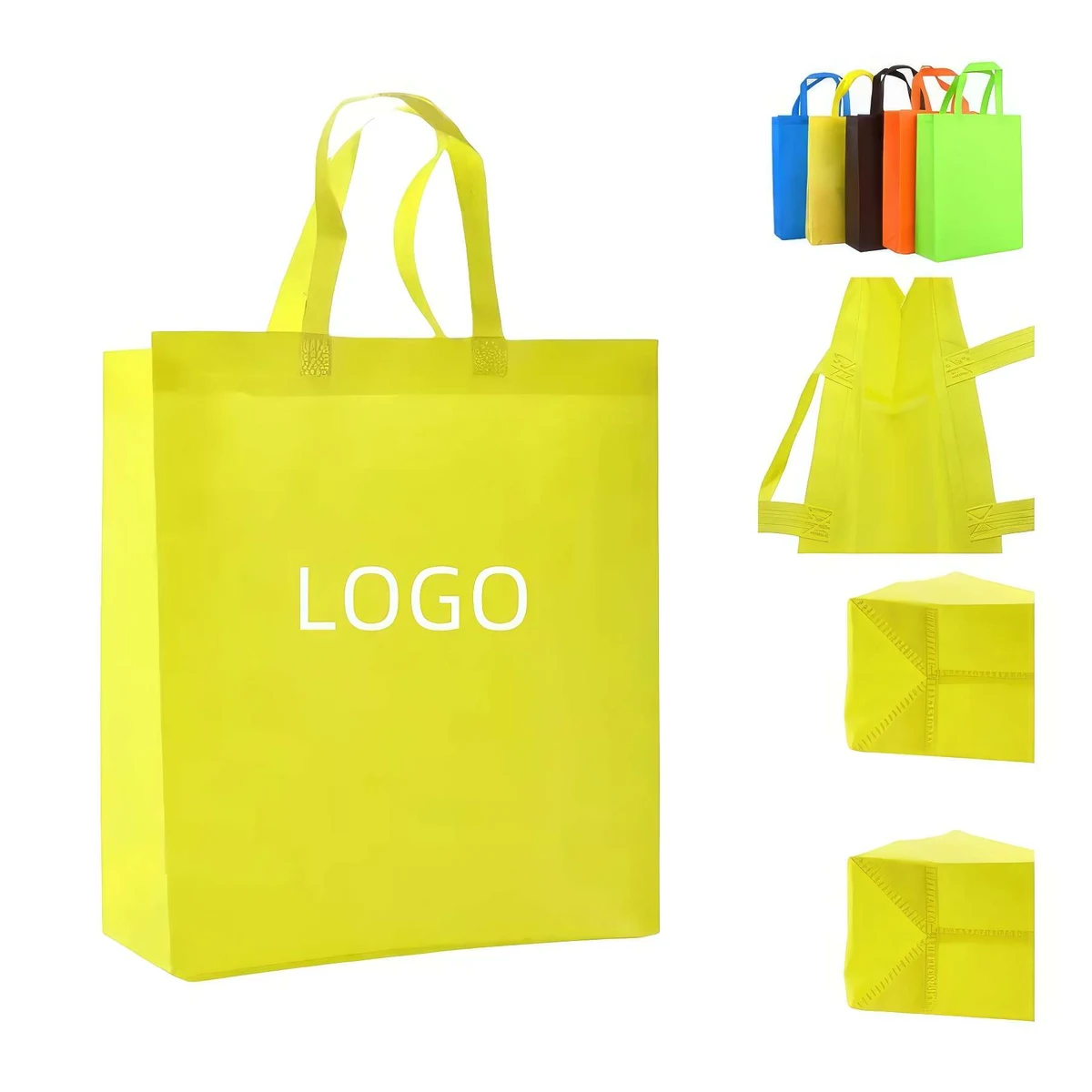 Reusable Nonwoven Shopping Tote Bags 1