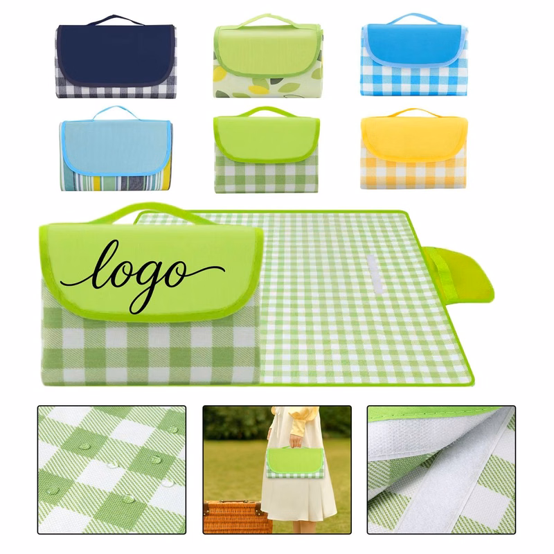 79" x 79" Waterproof Foldable Picnic Blanket