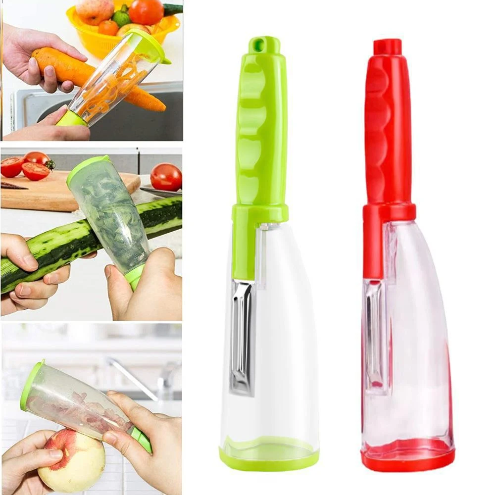 Vegetable Peeler With Container 1