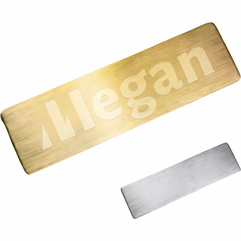 Custom Engraved Stainless Steel Badge