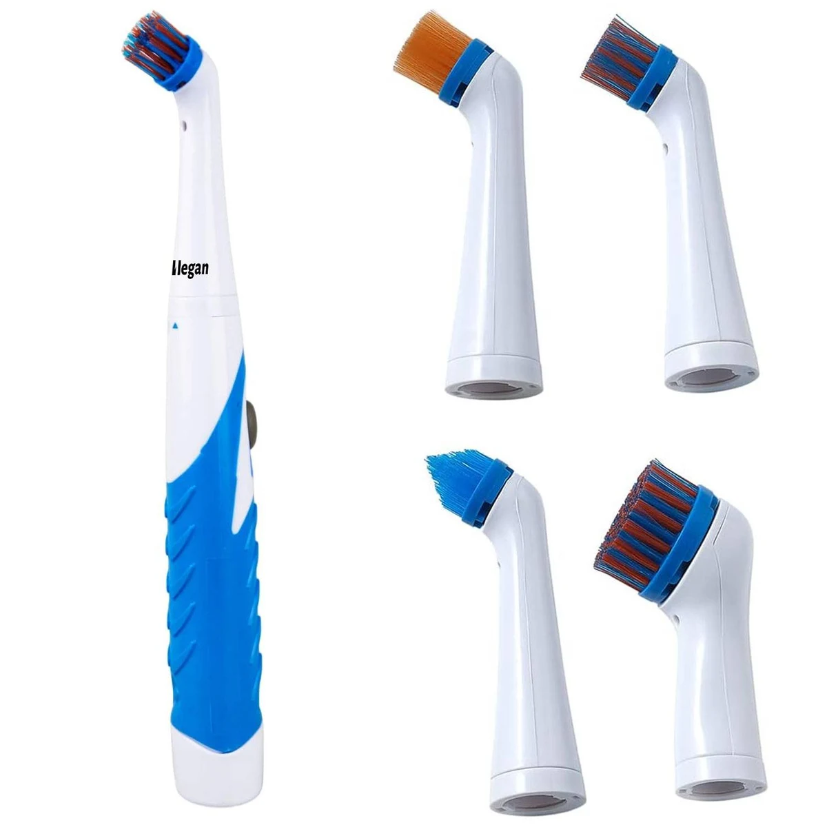 Portable Multi Head Electric Cleaning Brush 1
