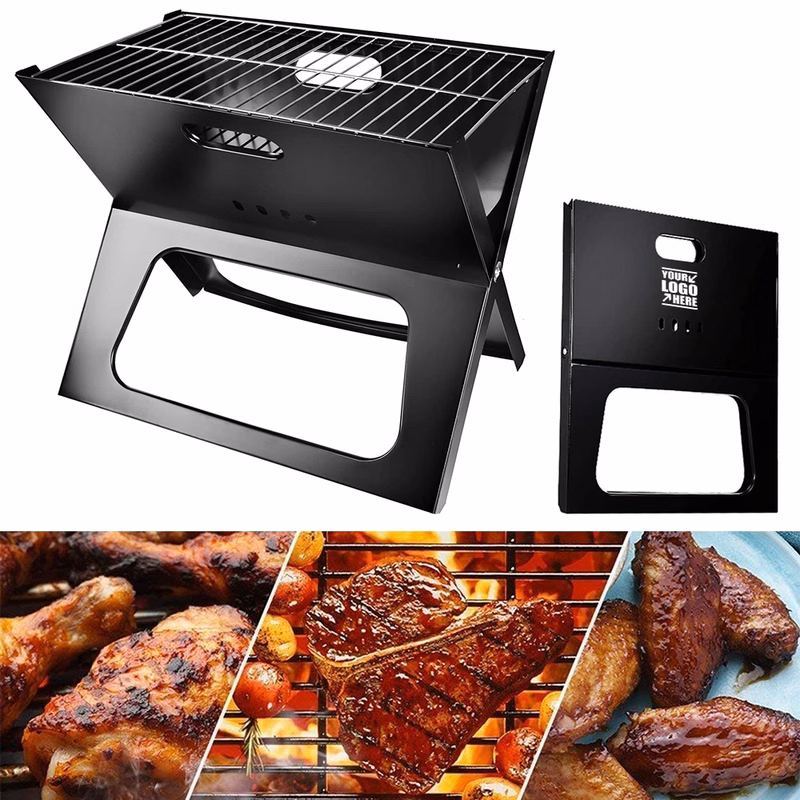 Instant Foldable Notebook Bbq Grill