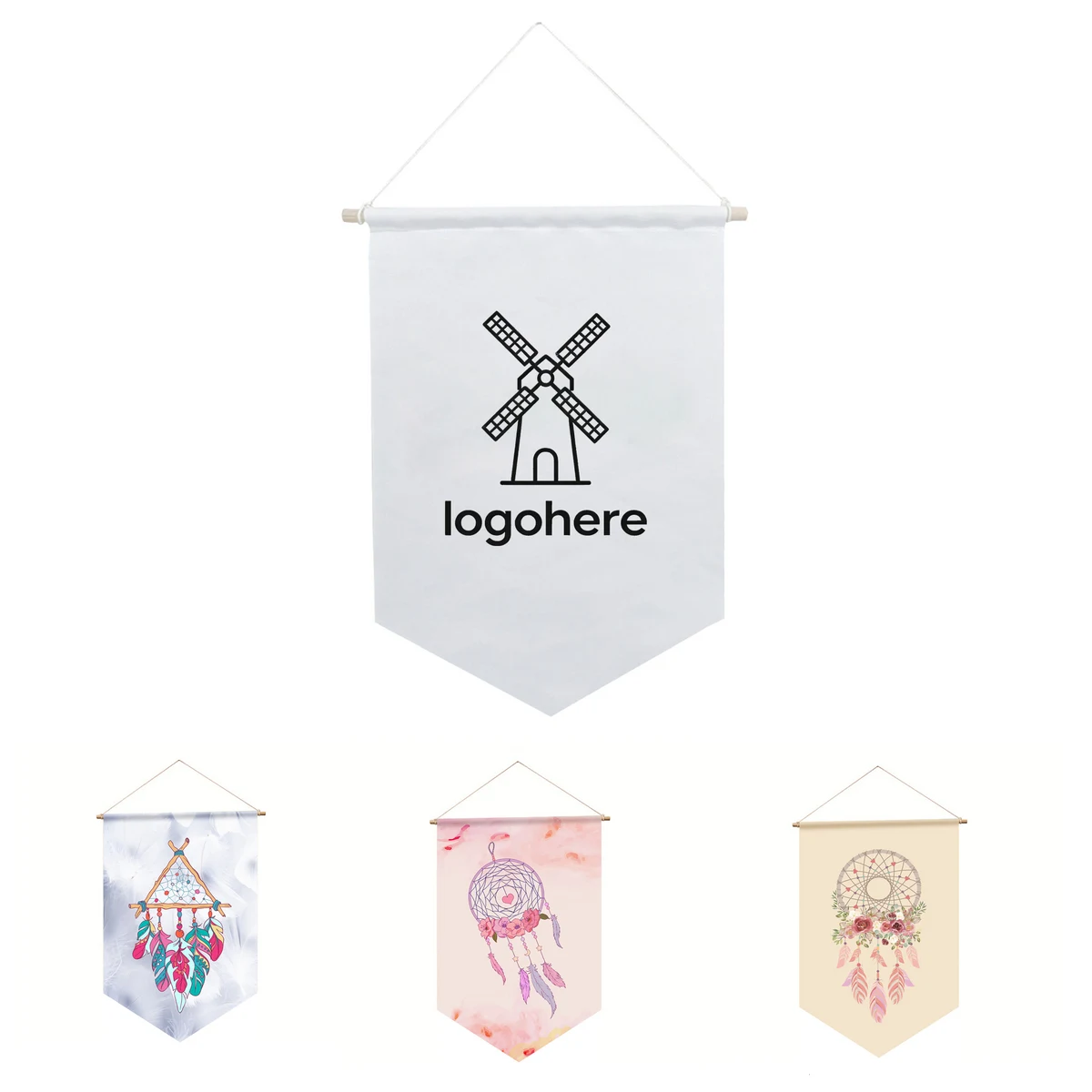 Personalized Fabric Hanging Wall Banner 1