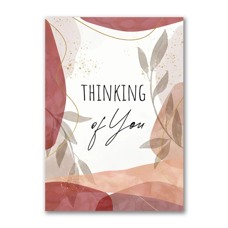 Earth Tone Thoughts Card 1