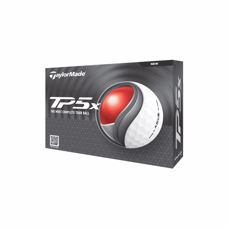 TaylorMade TP5x Golf Balls - White