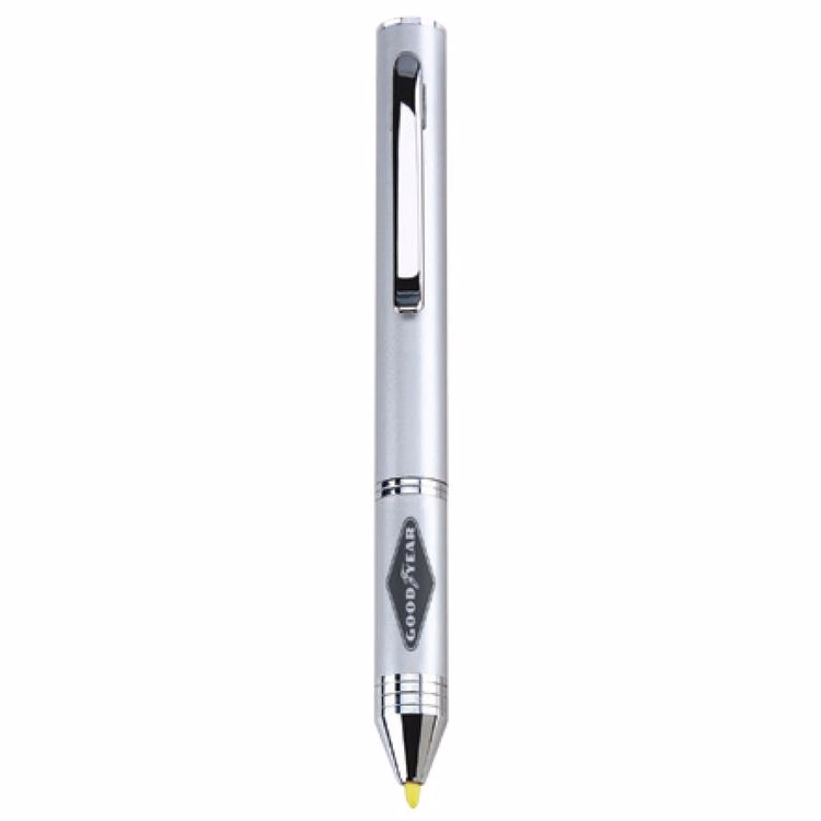Forest II Brass Twist Ballpoint Pen / Stylus