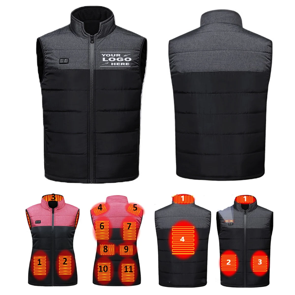 Unisex Smart Heated Vest 1
