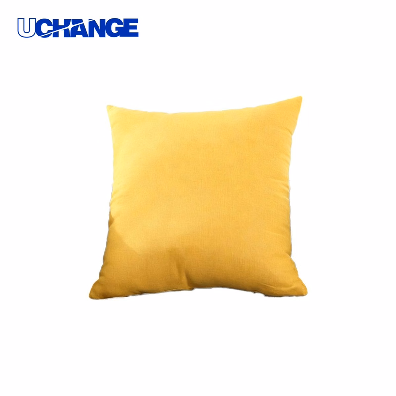 Linen Pillowcase Cover 18 x 18" with Hidden Zipper