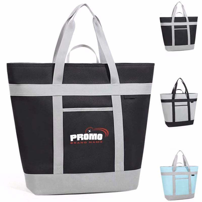 Outdoor Picnic Insulated Tote Aluminum Foil Thermal Bag