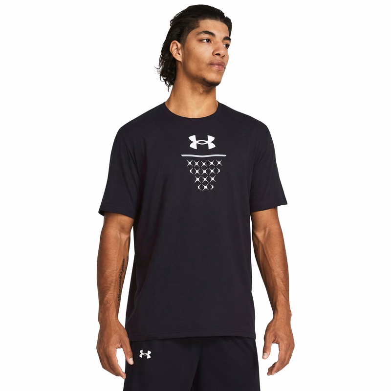 UA Net Icon Basketball Men's Short Sleeve