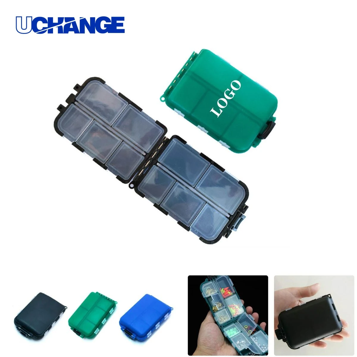 Fishing Lure Organizer Case with Compartments 1