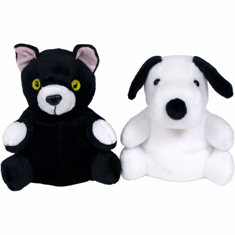 7" Cat/Dog Reversible Puppet