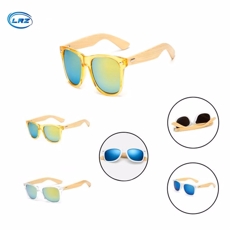 Polarized Wood Glasses Men Wooden Bamboo Sunglasses