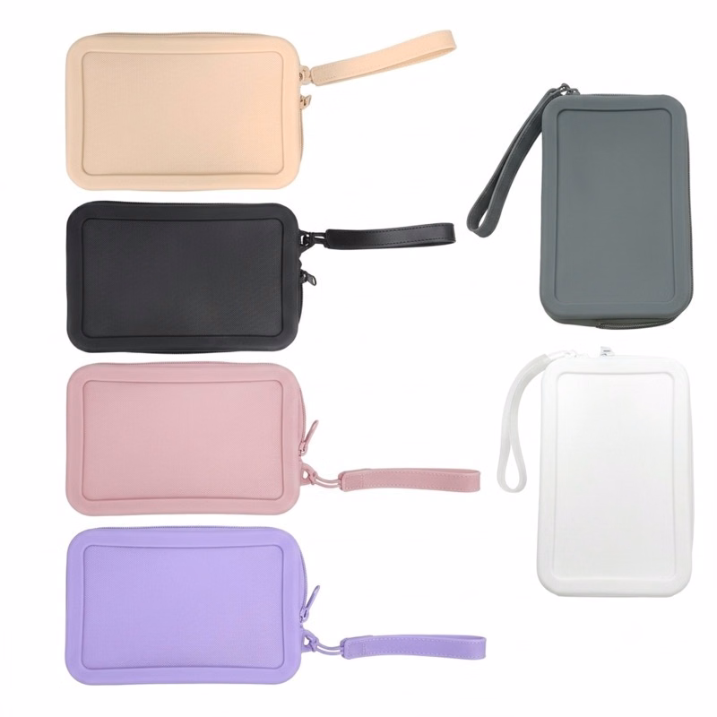Silicone Zipper Storage Pouch