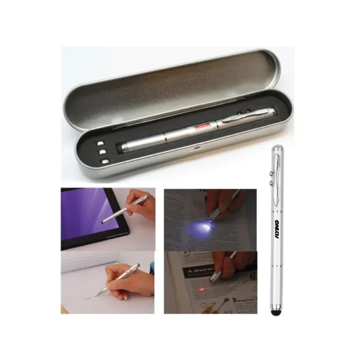 3-in-1 Laser + Flashlight + Stylus with Case 1