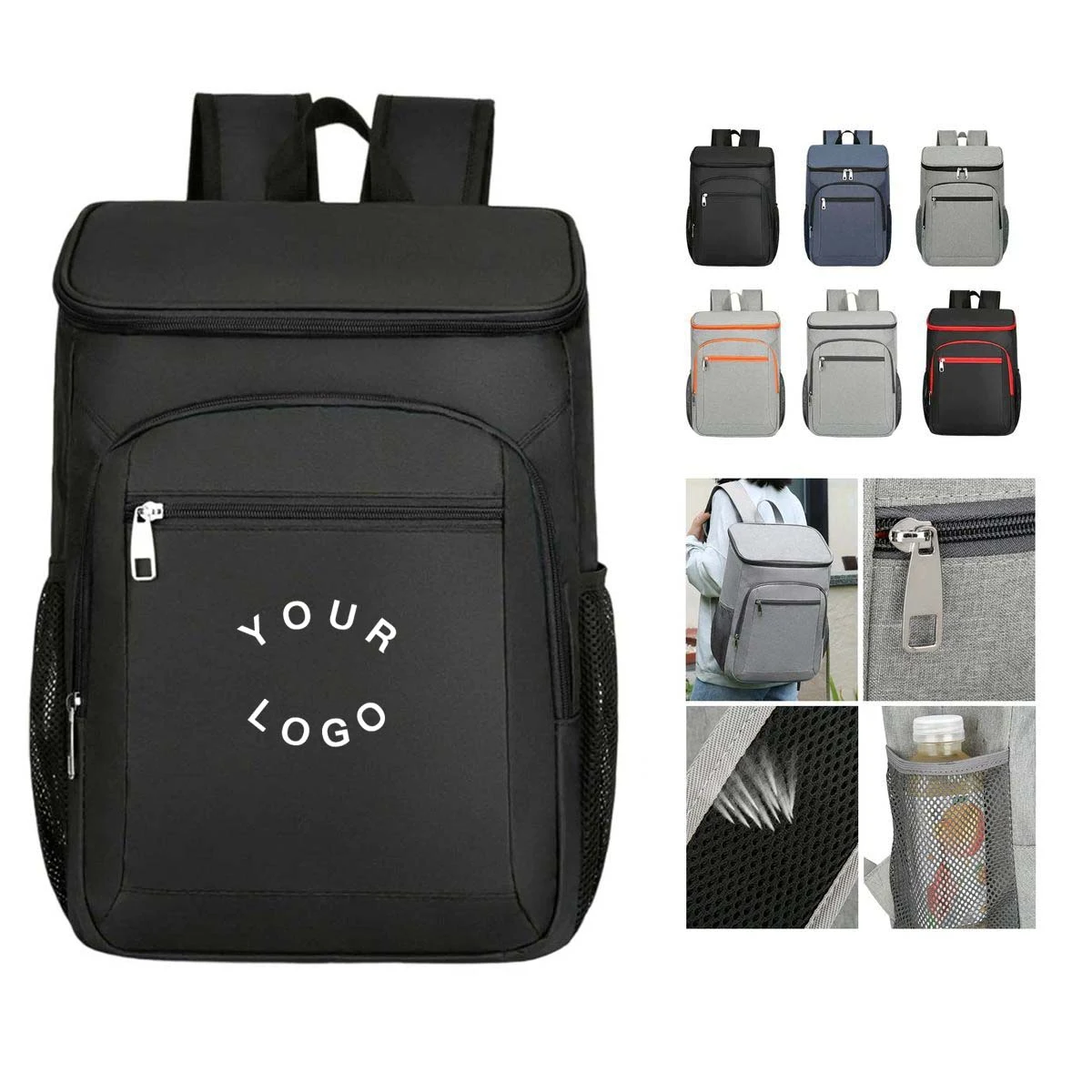 Durable Oxford Fabric Backpack with Insulation 1