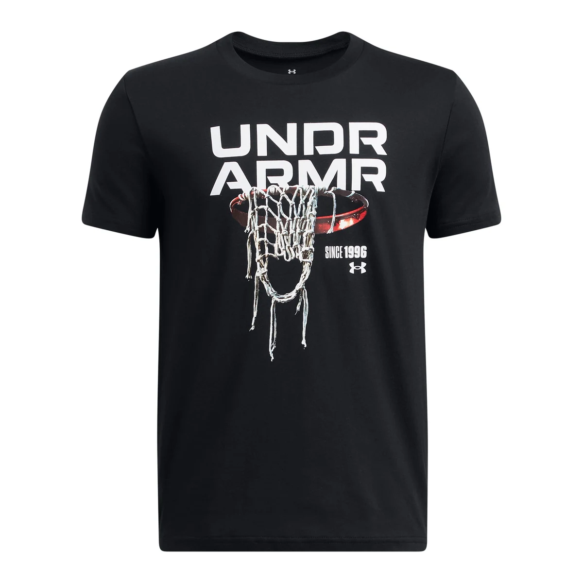 UA Hoops Net Boys' Short Sleeve 1