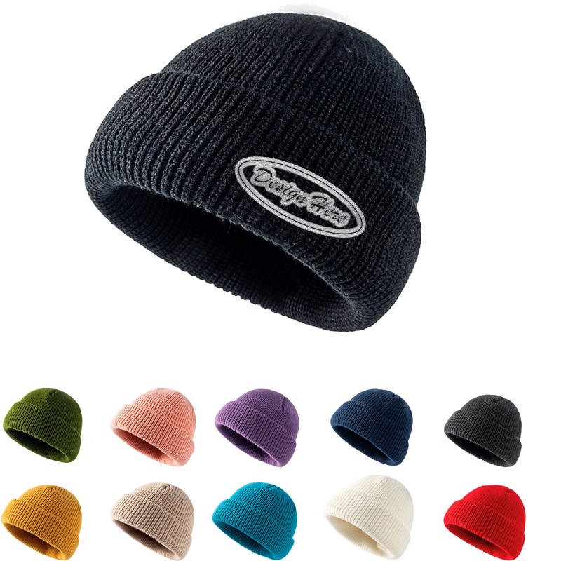 Women's Knit Beanie Hat for Fall & Winter Outdoor Warmth