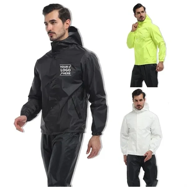 Reflective Waterproof Rain Jacket Safety Jacket, custom jacket with logo imprint 1